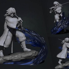 kimetsu no yaiba - demon slayer tomioka giyuu 3d print statue art tomikoa tanjiro anime manga figure figurine 3d print model - Mito3D