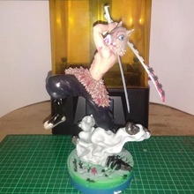 Kimetsu yaiba hashibira inosuke Dämon Jägerin Anime Zahl Sammlerstücke Statue 3d print model - Mito3D