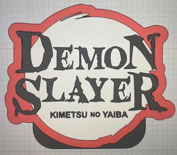 Kimetsu Yaiba logo installer anime realx Jeu 3d print model - Mito3D