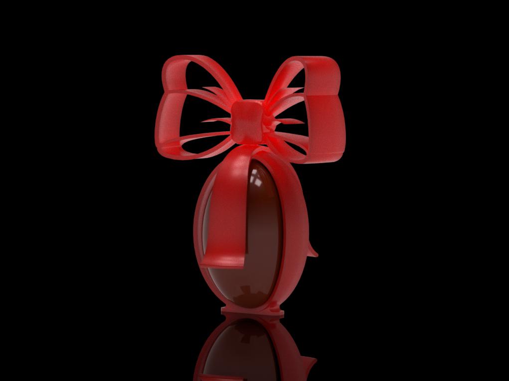 gentil Oeuf surprise Pâques arcs 3D print model - Mito3D