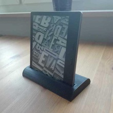 kindle oasis stand ebook 3d print model - Mito3D