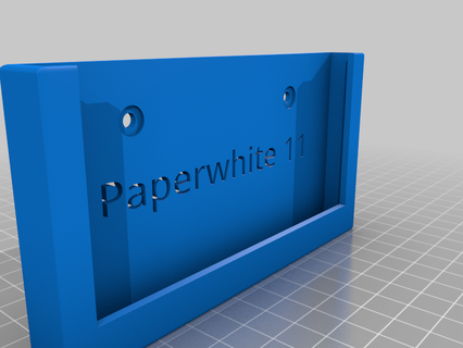 kindle paperwhite 11 wall mount tablet phones gadgets 3d print model - Mito3D