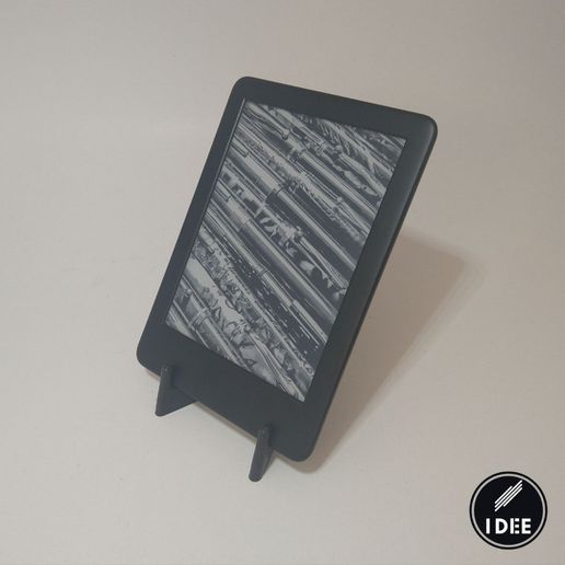 kindle stand gadget reader e-reader ereader phone cellphone ipad tablet base amazon 3D print model - Mito3D