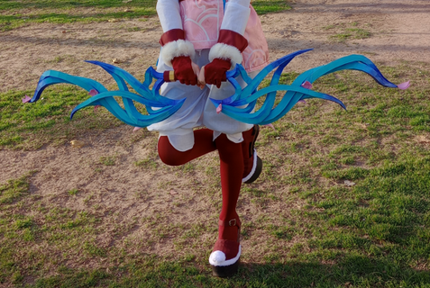 parientes espíritu flor arco cosplay jajaja liga leyendas Cordero 3d print model - Mito3D
