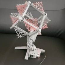kinetic 1 Kunst Skulpturen Getriebe 3d print model - Mito3D