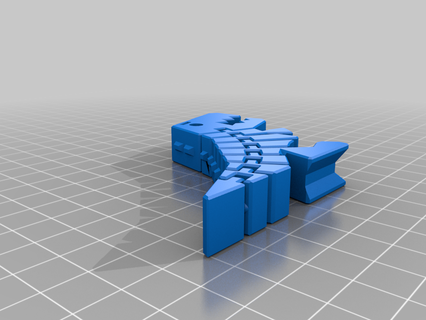 kinetik Dinozor esnek kıpır oyuncak dişli hareketli Sanat 3d print model - Mito3D