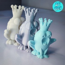 king frog 3d print model - Mito3D