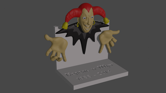 king clown 3d print model - Mito3D
