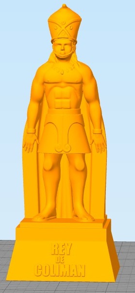 king coliman colima 3D print model - Mito3D