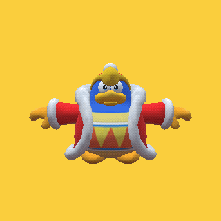 STL file Kirby and King Dedede Kirby and the Forgotten Land Figure 🤴・3D  printing design to download・Cults