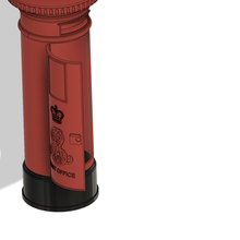 king edward vii post box art boxes office 3d print model - Mito3D