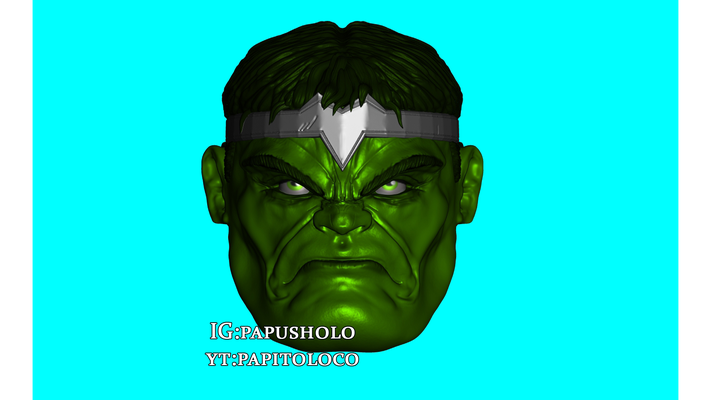 rey casco hulk arte maravilla marvellegends hasbro neca 1 12 3d print model - Mito3D