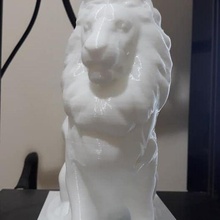 kral aslan taç hayvan 3d print model - Mito3D
