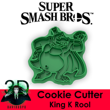 king rool cookie cutter super smash bros brawl 3d print model - Mito3D