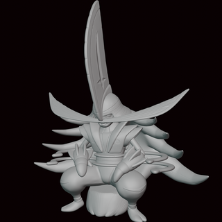 falar Pokémon figura arte estátua videogame videogames miniatura escultura Admirador estatueta legendas arceus escarlate tolet paladino 3d print model - Mito3D