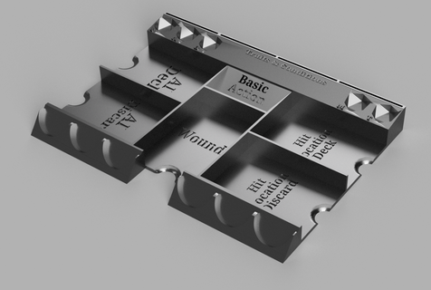 Royaume mort grille rpg gentil gom 3d print model - Mito3D
