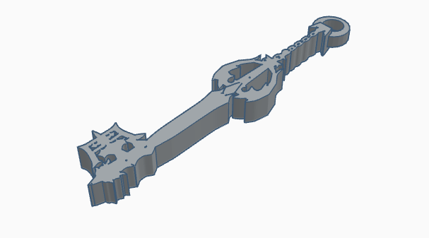 kingdom heart key lot games jewelry key key ring  3D print model - Mito3D