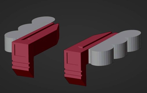 krallık Rodimus egzoz dolgu maddeleri oyun transformatörler maddesi 3d print model - Mito3D