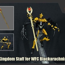 kingdom staff transformers wfc blackarachnia game 3d print model - Mito3D
