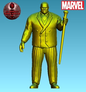 kingping marvel spiderman peter parker doc ock iron man comic game character 3d print model desing 3d print model - Mito3D