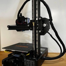 Kingroon kp3s eje lineal rieles 3d print model - Mito3D