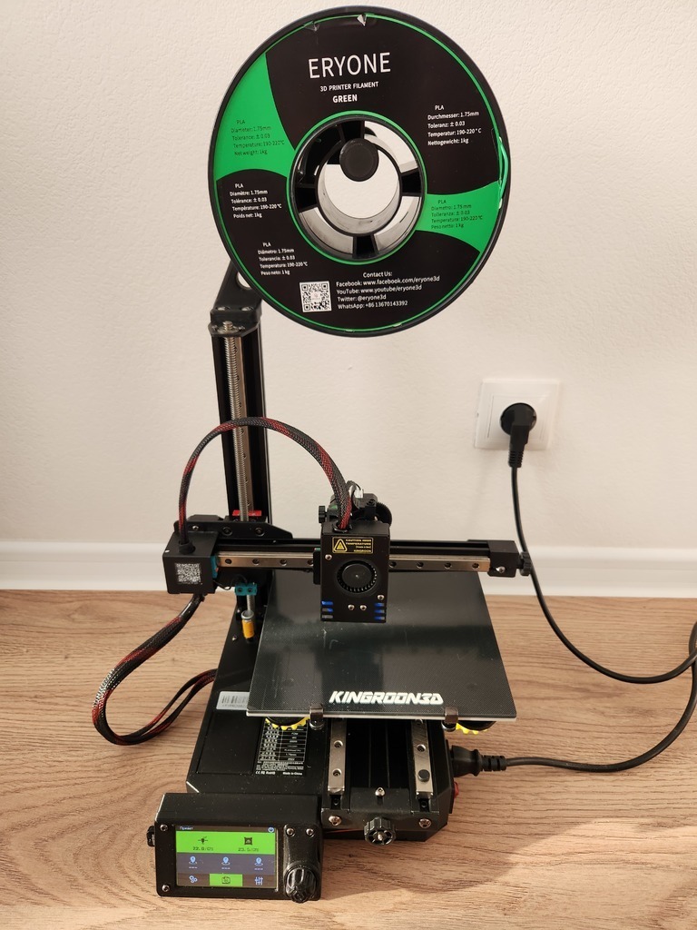 Kingroon kp3s pro filament montage support 3d imprimantes 3D print model - Mito3D