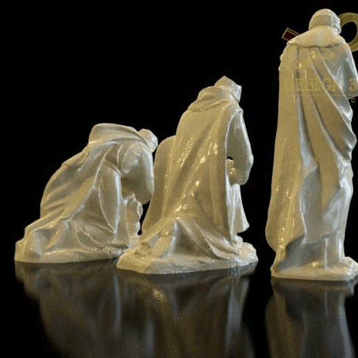 reis bíblico magos arquitetura 3D print model - Mito3D