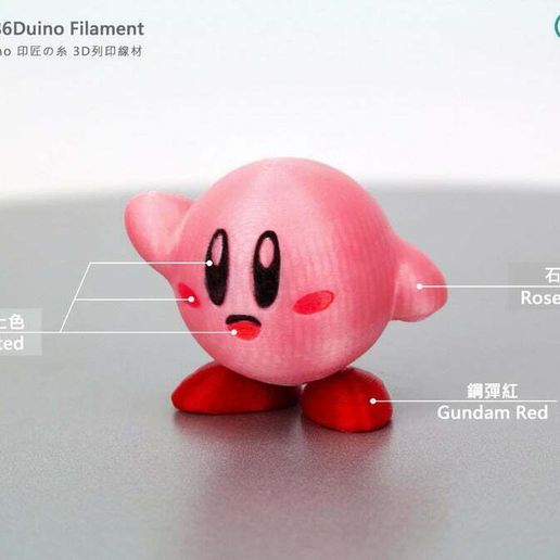kirby's dream land 86duino people 3D print model - Mito3D