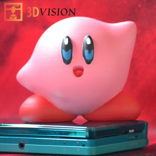 kirby 3D print model - Mito3D