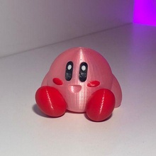 Kirby Mario nintendo carattere super distruggere bros 3d stampa taiced 3d print model - Mito3D