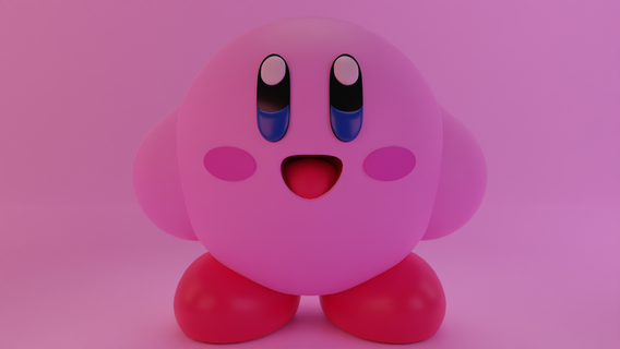 Kirby juegos nintendo juguete mario estatua estrella king dedede Caballero meta 3d print model - Mito3D