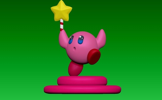 Kirby 3d print model - Mito3D