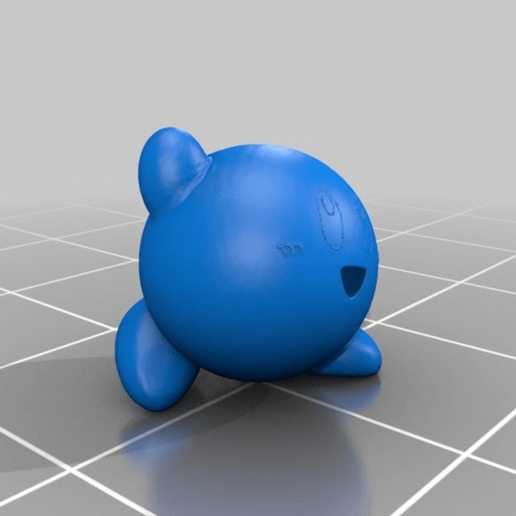 kirby a arte modelos nintendo 3D print model - Mito3D