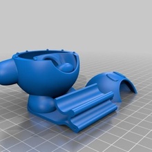 kirby a arte 3d print model - Mito3D