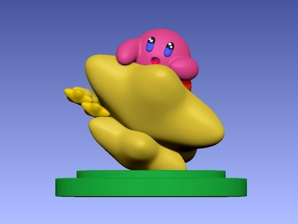 Kirby 002 3d print model - Mito3D