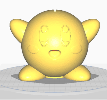 Kirby alcanes 3d print model - Mito3D