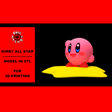 kirby toutes les étoiles gadget un jeu vidéo culte jouets figure de nintendo 3d print model - Mito3D