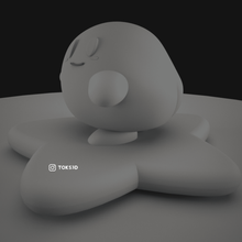 Kirby bulles slt 3d jouet nintendo meme étoile 3d print model - Mito3D