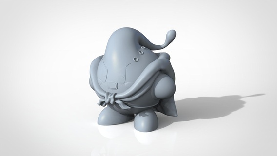 Kirby buu Sanat dbz Vegeta goku Ejderha top z 3d print model - Mito3D