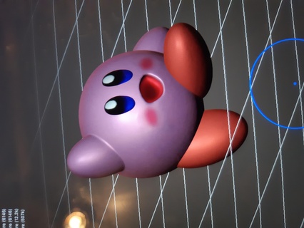 Kirby fanart oyunlar pembe 3d print model - Mito3D