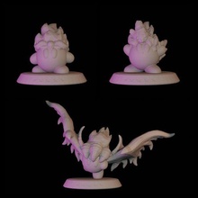 kirby fire ability forgotten land figure pack 3d print model - Mito3D