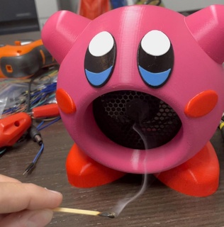 Kirby fumée extracteur multi pièces mmu mmu2s prusa i3 mk3 mmu2 vide art outils 3d print model - Mito3D