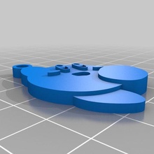 kirby Schlüsselbund 3d print model - Mito3D