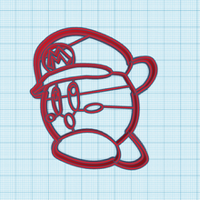 Kirby Mario cookiecutter distruggere trasformazione 3d print model - Mito3D