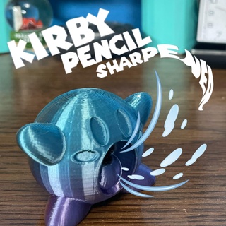 kirby pencil sharpener 3d print model - Mito3D