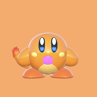 Kirby saudações che v2 charmander pok seg Pikachu carapuce interruptor 3d print model - Mito3D