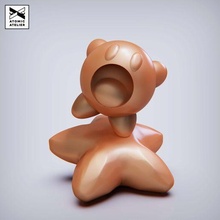 Kirby deformación estrella arte fan juego nintendo figura Arte 2022 juguete hal lindo bonito kawaii vídeo snes stl 3d print model - Mito3D
