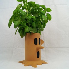 kirby whispy orman bitki pot oyun nintendo bahçe mario video oyunlar 3d print model - Mito3D
