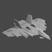 kirghiz scifi space fighter wargame battletech mechwarrior jet clans 3d print model - Mito3D