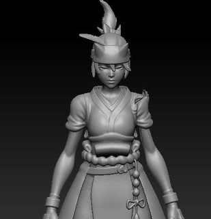 kiriko Art overwatch2 character figure 3d print model - Mito3D
